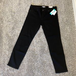 STS Blue Emma Mid Rise Ankle Skinny Black size 32 NWT